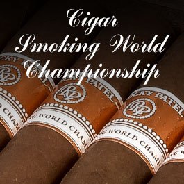 ROCKY PATEL CIGAR SMOKING WORLD CHAMPIONSHIP